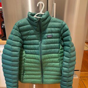 Patagonia Men's Green Down Sweater Jacket